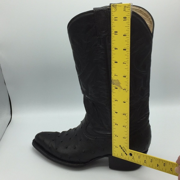 Ladies Full Ostrich Quill  W/ Hand Stitched Upper - Picture 14 of 14